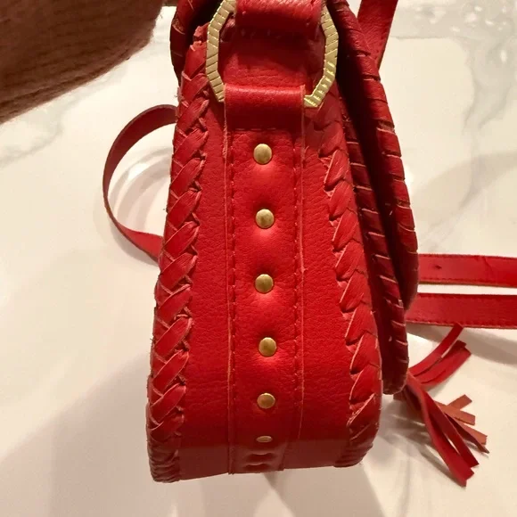 CLEOBELLA Vibrant Red Crossbody Bag - Picture 11 of 12